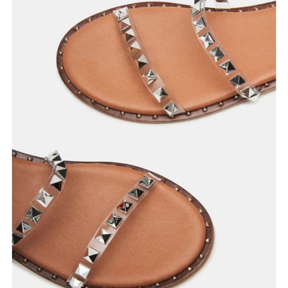 Steve Madden Travel Clear Sandals - Picture 2 of 7